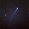 1996 Komet Hyakutake in den Alpen